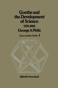 Cover: Goethe and the Development of Science 1750-1900 - Kluwer Academic Publishers