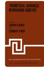 Cover: Theoretical Advances in Behavior Genetics - Kluwer Academic Publishers