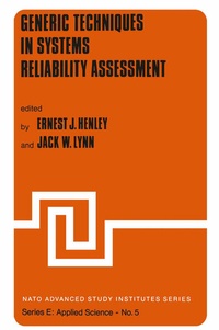 Enlarge image Cover: Generic Techniques in Systems Reliability Assessment - Springer
