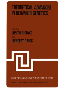 Enlarge image Cover: Theoretical Advances in Behavior Genetics - Springer