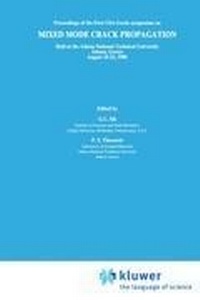 Abbildung von: Mixed Mode Crack Propagation - Kluwer Academic Publishers