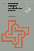 Cover: Economies of scale in manufacturing location - Kluwer Academic Publishers