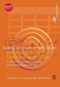 Enlarge image Cover: Introduction to Statistics with SPSS - Wolters-Noordhoff B.V.