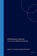 Cover: Delimitation Criticism - K.Van Gorcum & Co B.V.