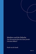 Bild: Matthew and the Didache - K.Van Gorcum & Co B.V.