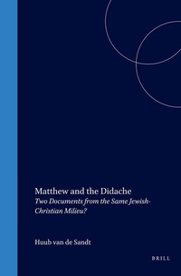 Bild: Matthew and the Didache - K.Van Gorcum & Co B.V.