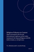 Cover: Religious Polemics in Context - K.Van Gorcum & Co B.V.