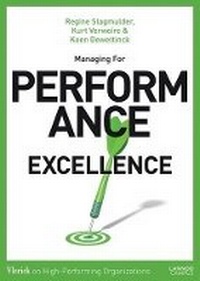 Enlarge image Cover: Managing for Performance Excellence - Editions Lannoo sa