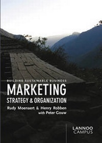 Enlarge image Cover: Marketing Strategy and Organization - Editions Lannoo sa