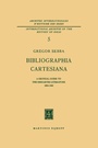 Cover: Bibliographia Cartesiana - Springer