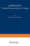 Cover: Heidegger - Springer