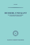 Cover: Husserl und Kant - Springer