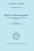 Cover: Briefe an Roman Ingarden - Kluwer Academic Publishers