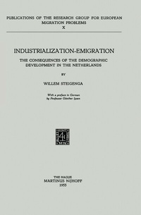 Enlarge image Cover: Industrialization Emigration - Kluwer Academic Publishers