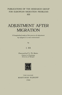 Enlarge image Cover: Adjustment After Migration - Kluwer Academic Publishers