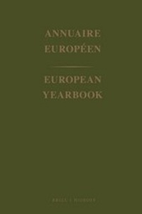 Abbildung von: European Year Book - Kluwer Academic Publishers