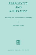 Cover: Perplexity and Knowledge - Springer