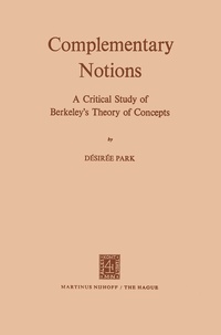 Enlarge image Cover: Complementary Notions - Kluwer Academic Publishers