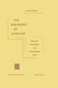 Cover: The Philosophy of Language - Kluwer Academic Publishers