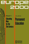Cover: Permanent Education - Kluwer Academic Publishers