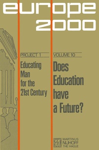 Enlarge image Cover: Does Education Have a Future? - Kluwer Academic Publishers
