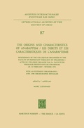 Cover: The Origins and Characteristics of Anabaptism / Les Debuts et les Caracteristiques de l'Anabaptisme - Springer