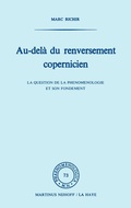 Cover: Au-del&agrave; du renversement Copernicien - Kluwer Academic Publishers