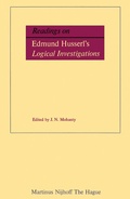 Cover: Readings on Edmund Husserl's Logical Investigations - Springer