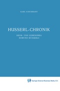 Cover: Husserl-Chronik - Springer