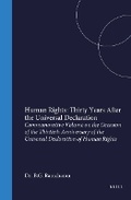 Cover: Human Rights : Thirty Years after the Universal Declaration - Kluwer Academic Publishers