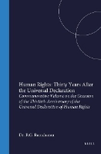 Enlarge image Cover: Human Rights : Thirty Years after the Universal Declaration - Kluwer Academic Publishers