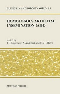 Enlarge image Cover: Homologous Artificial Insemination (AIH) - Kluwer Academic Publishers