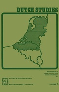 Cover: Dutch Studies - Kluwer Academic Publishers