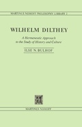 Cover: Wilhelm Dilthey - Springer