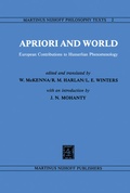 Cover: Apriori and World - Springer