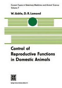 Enlarge image Cover: Control of Reproductive Functions in Domestic Animals - Kluwer Academic Publishers
