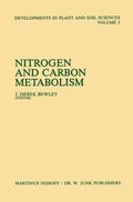 Cover: Nitrogen and Carbon Metabolism - Kluwer Academic Publishers