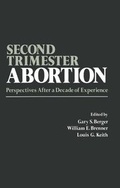 Cover: Second-Trimester Abortion - Kluwer Academic Publishers