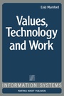 Cover: Values, Technology and Work - Kluwer Academic Publishers