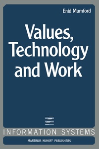 Enlarge image Cover: Values, Technology and Work - Springer