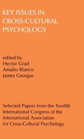 Cover: Key Issues in Cross-cultural Psychology - Swets & Zeitlinger