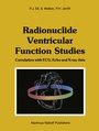 Cover: Radionuclide Ventricular Function Studies - Kluwer Academic Publishers