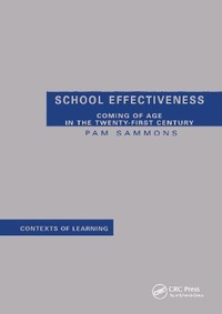 Enlarge image Cover: School Effectiveness - Swets & Zeitlinger