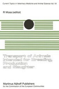 Abbildung von: Transport of Animals Intended for Breeding, Production and Slaughter - Kluwer Academic Publishers