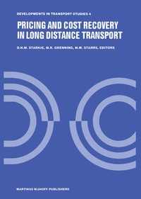 Enlarge image Cover: Pricing and Cost Recovery in Long Distance Transport - Springer