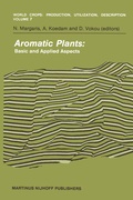 Cover: Aromatic Plants - Kluwer Academic Publishers