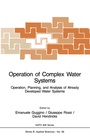 Cover: Operation of Complex Water Systems - Kluwer Academic Publishers