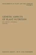 Cover: Genetic Aspects of Plant Nutrition - Kluwer Academic Publishers