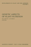 Cover: Genetic Aspects of Plant Nutrition - Springer