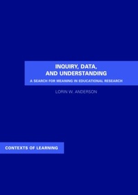 Enlarge image Cover: Inquiry, Data, and Understanding - Swets & Zeitlinger